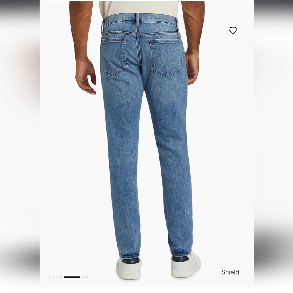 Frame L'Homme Men's Slim-Fit Jeans Size 31 No Distressing